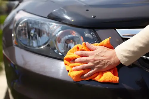 Waterless Car Wash Method