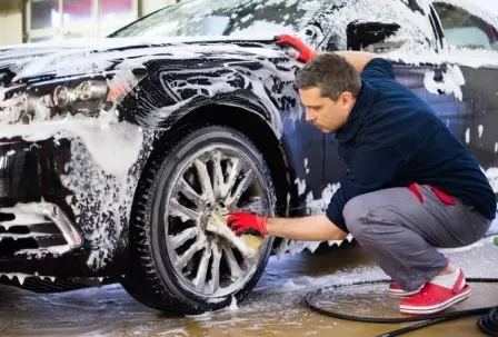 Cleaning Car 