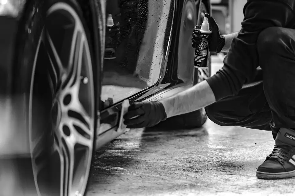 applying car sealants
